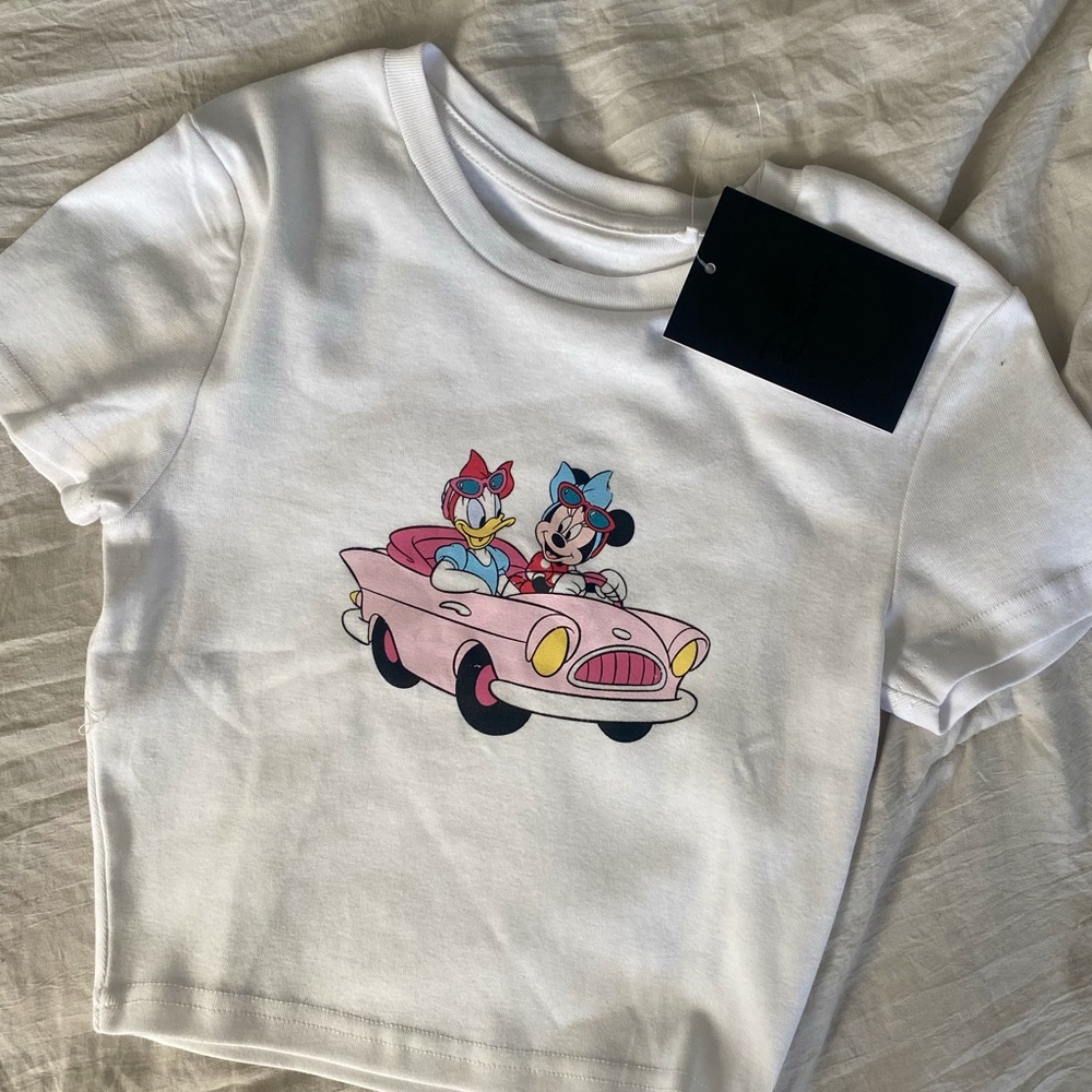 disney graphic baby tee
